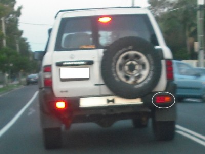 Check those brake lights regularly !